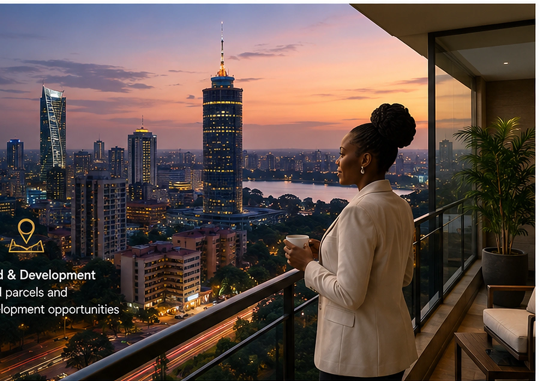 Modern residential development in Kenya